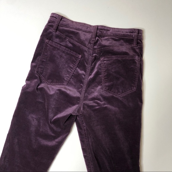NWOT J BRAND Maria High Rise Skinny purple pants - Picture 5 of 6